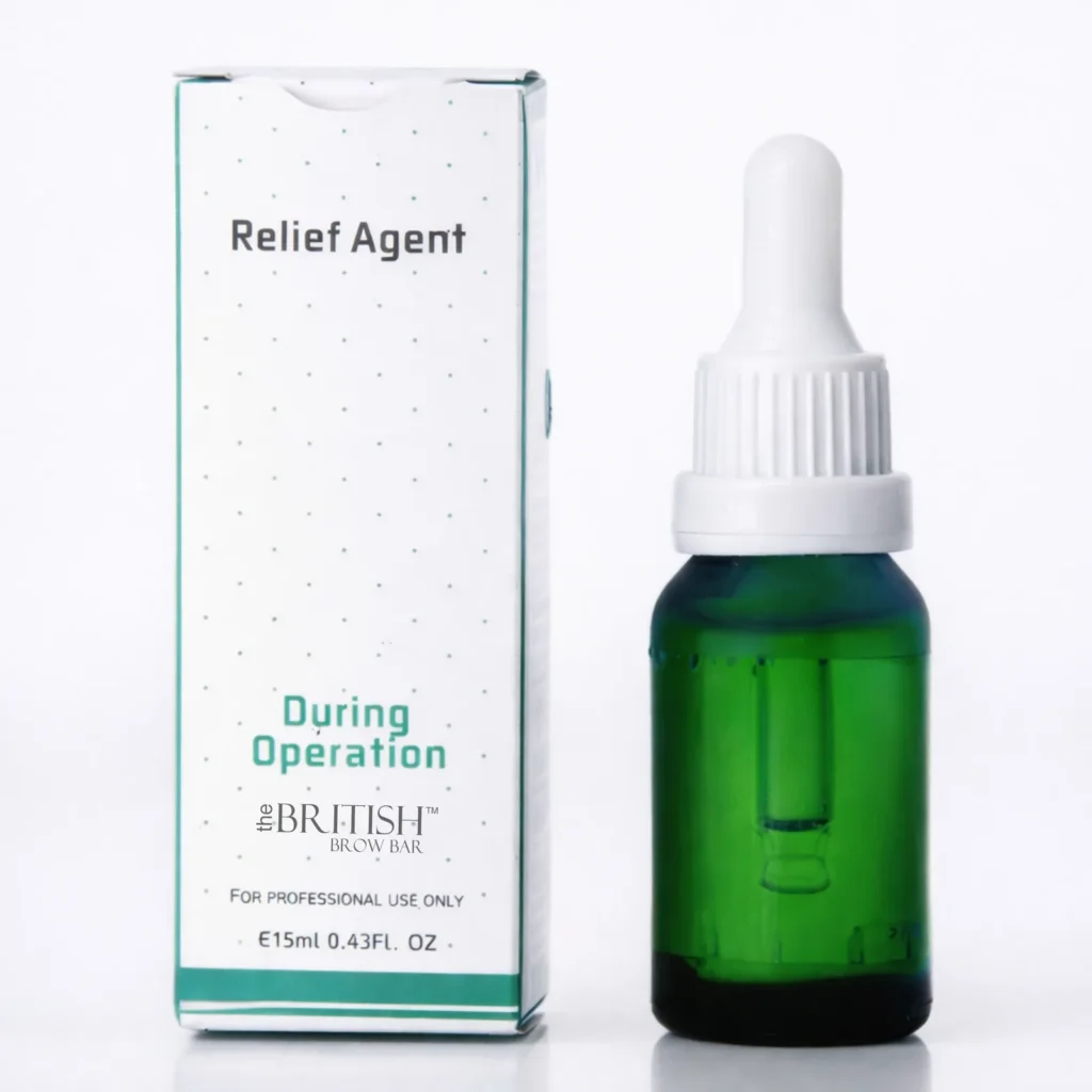 The British Brow Bar Secondary Numbing Solution – During Operation Professional Formula image 1