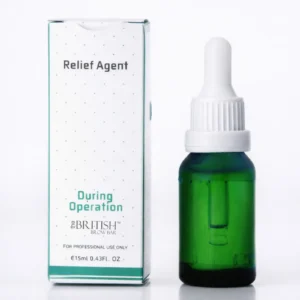 The British Brow Bar Secondary Numbing Solution – During Operation Professional Formula