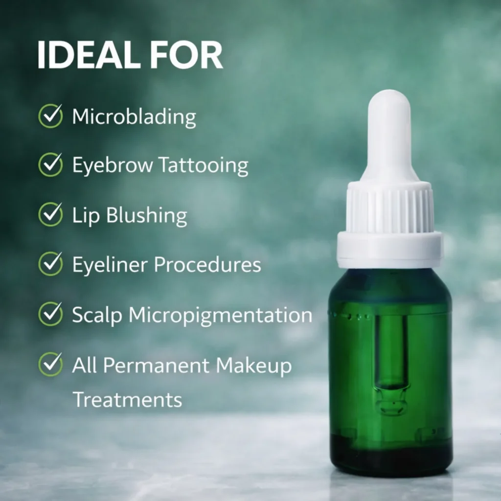 The British Brow Bar Secondary Numbing Solution – During Operation Professional Formula image 3