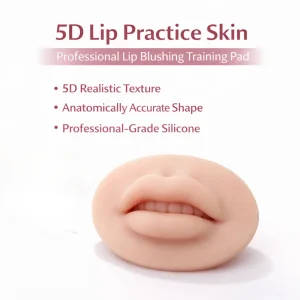 5D Lip Practice Skin – Professional Lip Blushing Training Pad