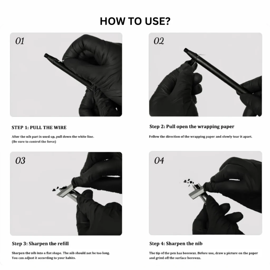 Waterproof Brow Mapping Pencil (Pull Eyebrow Pencil) image 3