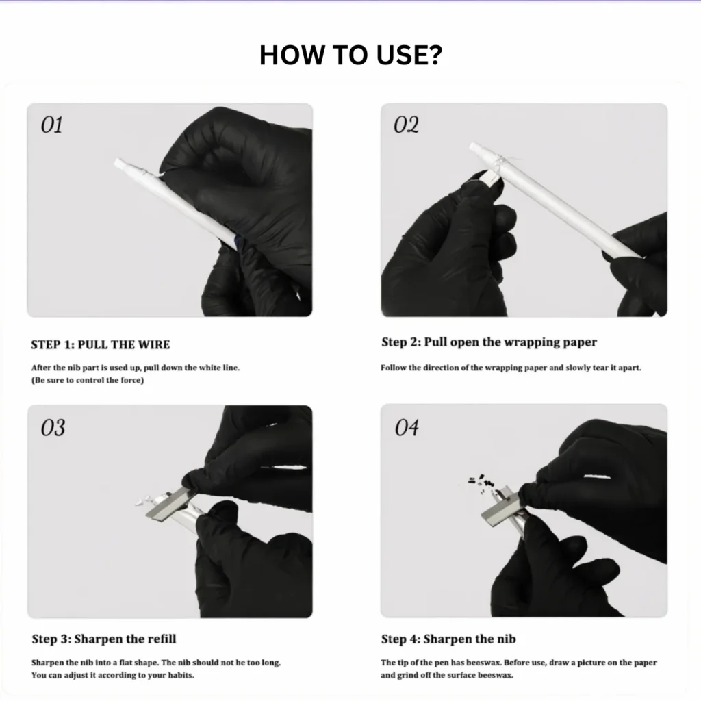 Waterproof Brow Mapping Pencil (Pull Eyebrow Pencil) image 3