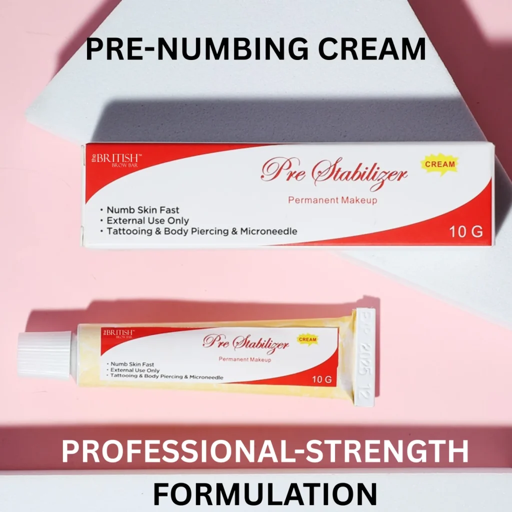 The British Brow Bar Pre-Numbing Cream – Professional PMU Comfort Formula image 1