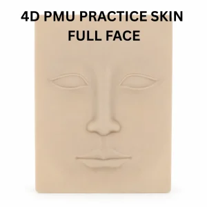 The British Brow Bar 4D PMU Practice Skin – Full Face Silicone Training Model