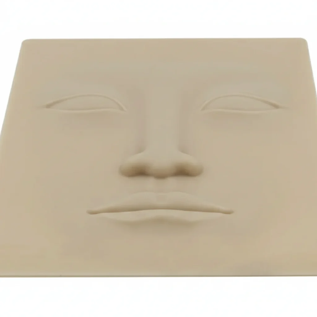 The British Brow Bar 4D PMU Practice Skin – Full Face Silicone Training Model image 2