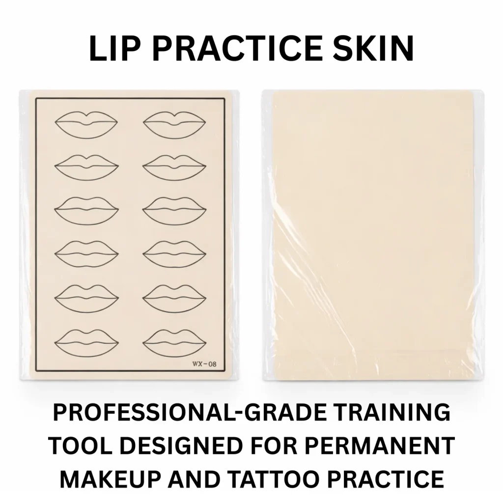 The British Brow Bar Lip Practice Skin – Professional PMU Lip Training Pad image 1