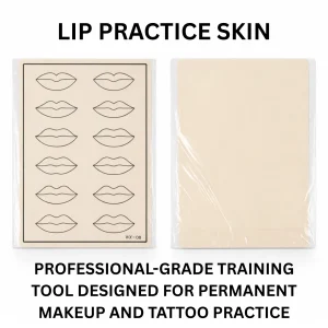 The British Brow Bar Lip Practice Skin – Professional PMU Lip Training Pad